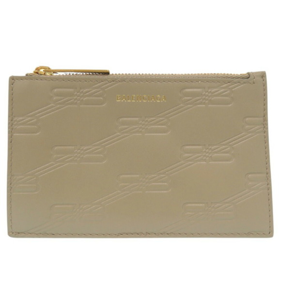 Like new Balenciaga BB Monogram Fragment Case, card case, embossed finish, 71... - Picture 1 of 11